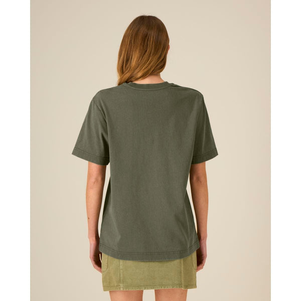 T Shirt Unisex Pesante Garment Dyed Freestyler Vintage - personalizzabile con logo