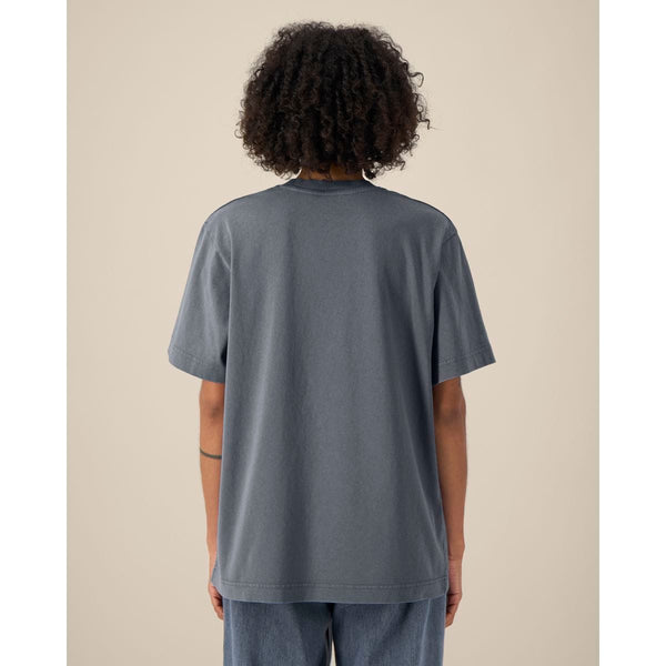 T Shirt Unisex Pesante Garment Dyed Freestyler Vintage - personalizzabile con logo