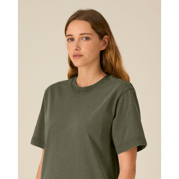 T Shirt Unisex Pesante Garment Dyed Freestyler Vintage - personalizzabile con logo
