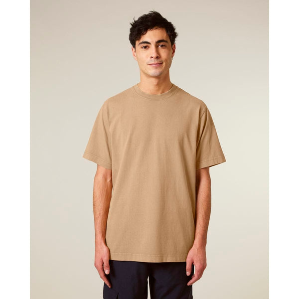 T Shirt Unisex Pesante Garment Dyed Freestyler Vintage - personalizzabile con logo