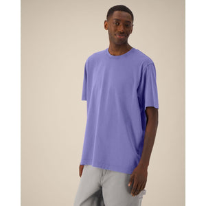 T Shirt Unisex Pesante Garment Dyed Freestyler Vintage viola / XXS - personalizzabile con logo