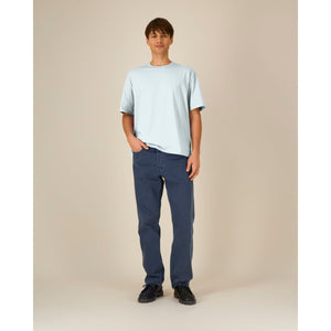 T Shirt Unisex Relaxed Breezer azzurro / XXS - personalizzabile con logo