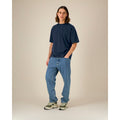 T Shirt Unisex Relaxed Breezer blu navy / XXS - personalizzabile con logo