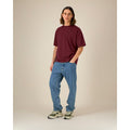T Shirt Unisex Relaxed Breezer bordeaux / XXS - personalizzabile con logo