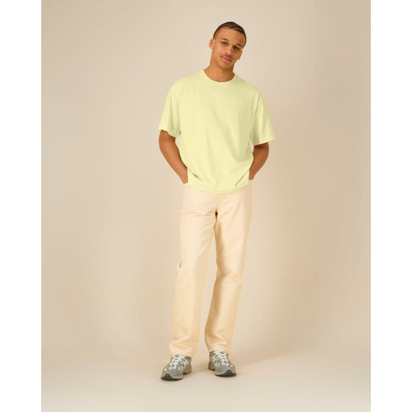 T Shirt Unisex Relaxed Breezer giallo / XXS - personalizzabile con logo