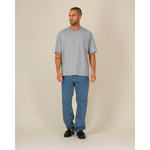 T Shirt Unisex Relaxed Breezer grigio / XXS - personalizzabile con logo
