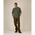 T Shirt Unisex Relaxed Breezer kaki / XXS - personalizzabile con logo