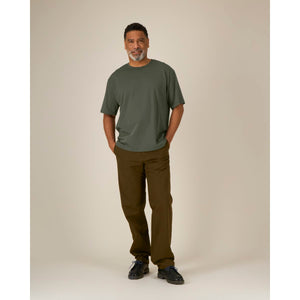 T Shirt Unisex Relaxed Breezer kaki / XXS - personalizzabile con logo