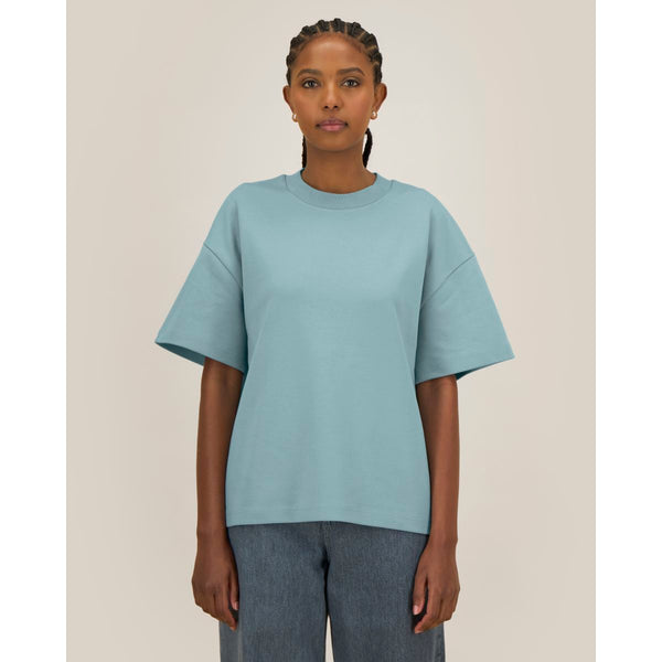 T Shirt Unisex Relaxed In Interlock Hazener - personalizzabile con logo