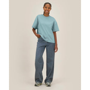 T Shirt Unisex Relaxed In Interlock Hazener - personalizzabile con logo