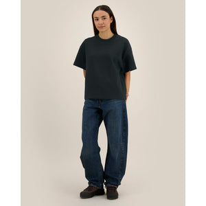 T Shirt Unisex Relaxed In Interlock Hazener - personalizzabile con logo