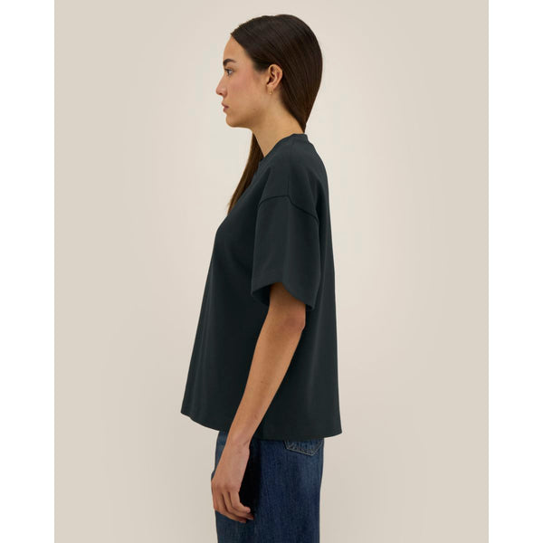 T Shirt Unisex Relaxed In Interlock Hazener - personalizzabile con logo