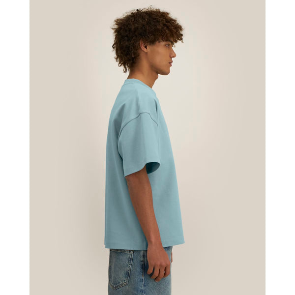 T Shirt Unisex Relaxed In Interlock Hazener - personalizzabile con logo