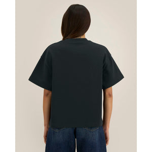 T Shirt Unisex Relaxed In Interlock Hazener - personalizzabile con logo
