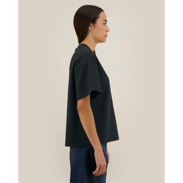 T Shirt Unisex Relaxed In Interlock Hazener - personalizzabile con logo