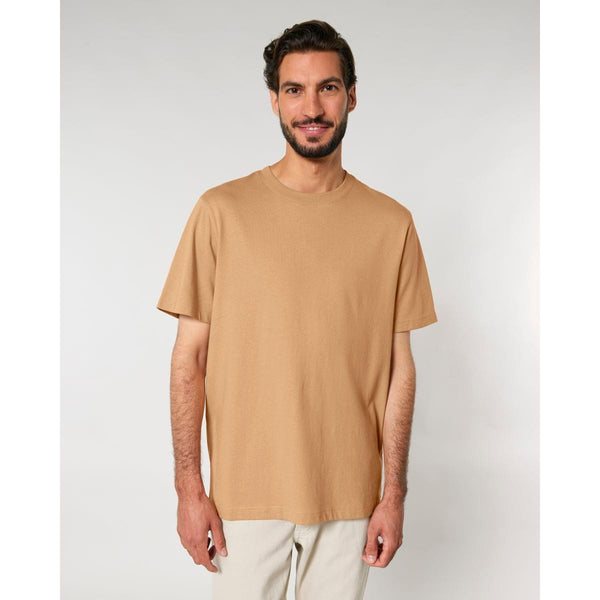 T Shirt Unisex Relaxed Sparker 2.0 beige / XS - personalizzabile con logo