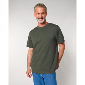 T Shirt Unisex Relaxed Sparker 2.0 kaki / XS - personalizzabile con logo
