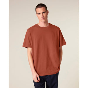 T Shirt Unisex Relaxed Sparker 2.0 marrone / XS - personalizzabile con logo