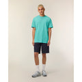 T Shirt Unisex Relaxed Sparker 2.0 pool blue / XS - personalizzabile con logo