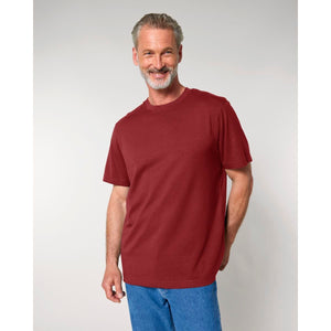 T Shirt Unisex Relaxed Sparker 2.0 red earth / XS - personalizzabile con logo