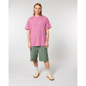 T Shirt Unisex Relaxed Sparker 2.0 rosa / XS - personalizzabile con logo