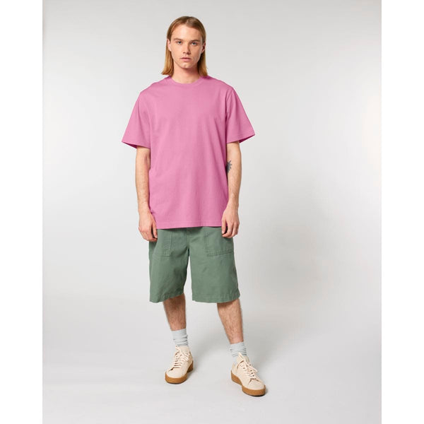 T Shirt Unisex Relaxed Sparker 2.0 rosa / XS - personalizzabile con logo