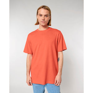 T Shirt Unisex Relaxed Sparker 2.0 rosso / XS - personalizzabile con logo