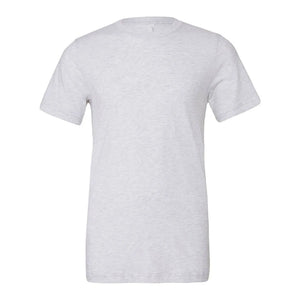 T-shirt Unisex Triblend / bianco / XS - personalizzabile con logo