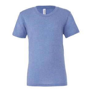 T-shirt Unisex Triblend / blu / S - personalizzabile con logo