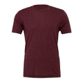 T-shirt Unisex Triblend / Maroon Triblend / S - personalizzabile con logo
