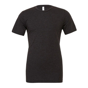 T-shirt Unisex Triblend / marrone / XS - personalizzabile con logo