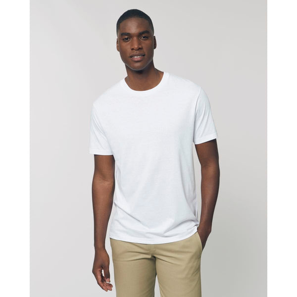 T Shirt Unisex Tubolare Rocker bianco / XXS - personalizzabile con logo