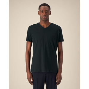 T-shirt uomo con scollo a V Stanley Presenter - personalizzabile con logo