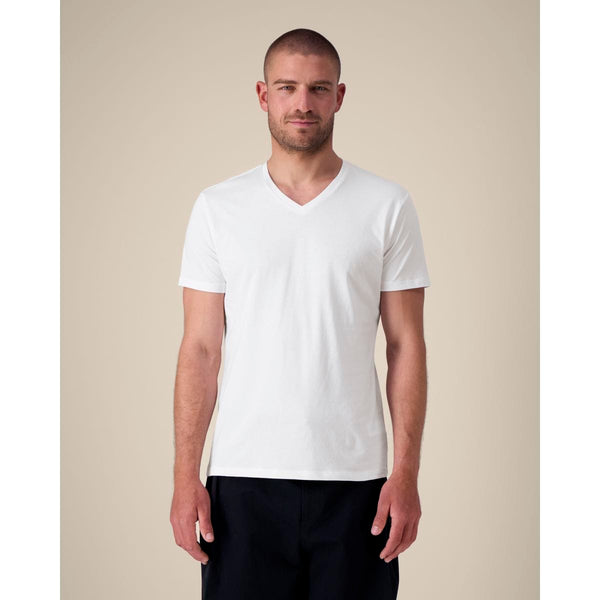 T-shirt uomo con scollo a V Stanley Presenter - personalizzabile con logo