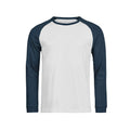 T-shirt Urban Baseball Tee bianco / XS - personalizzabile con logo