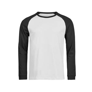 T-shirt Urban Baseball Tee White/black / XS - personalizzabile con logo