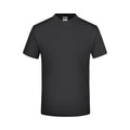 T-shirt V-t Medium nero / S - personalizzabile con logo