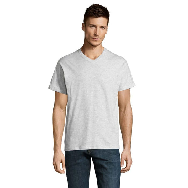 T-Shirt Victory Uomo  150G grigio / S - personalizzabile con logo