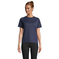 T-Shirt Vortex Women Raglan blu navy / XS - personalizzabile con logo