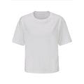 T-shirt Women' Cropped Heavy T bianco / S - personalizzabile con logo