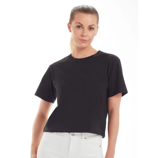 T-shirt Women' Cropped Heavy T - personalizzabile con logo