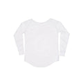 T-shirt Women' Loose Fit Long Sleeve T bianco / S - personalizzabile con logo