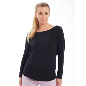 T-shirt Women' Loose Fit Long Sleeve T - personalizzabile con logo