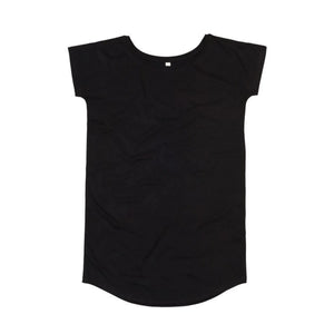T-shirt Women' Loose Fit T Dress nero / S - personalizzabile con logo