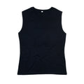 T-shirt Women' Organic Raw Tank T nero / S - personalizzabile con logo