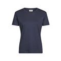 T-shirt Women' pima cotton tee blu / S - personalizzabile con logo