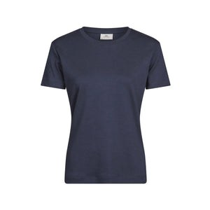 T-shirt Women' pima cotton tee blu / S - personalizzabile con logo