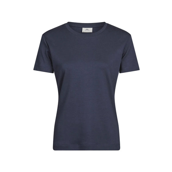 T-shirt Women' pima cotton tee blu / S - personalizzabile con logo
