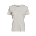 T-shirt Women' pima cotton tee grigio / S - personalizzabile con logo