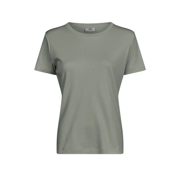 T-shirt Women' pima cotton tee verde / S - personalizzabile con logo
